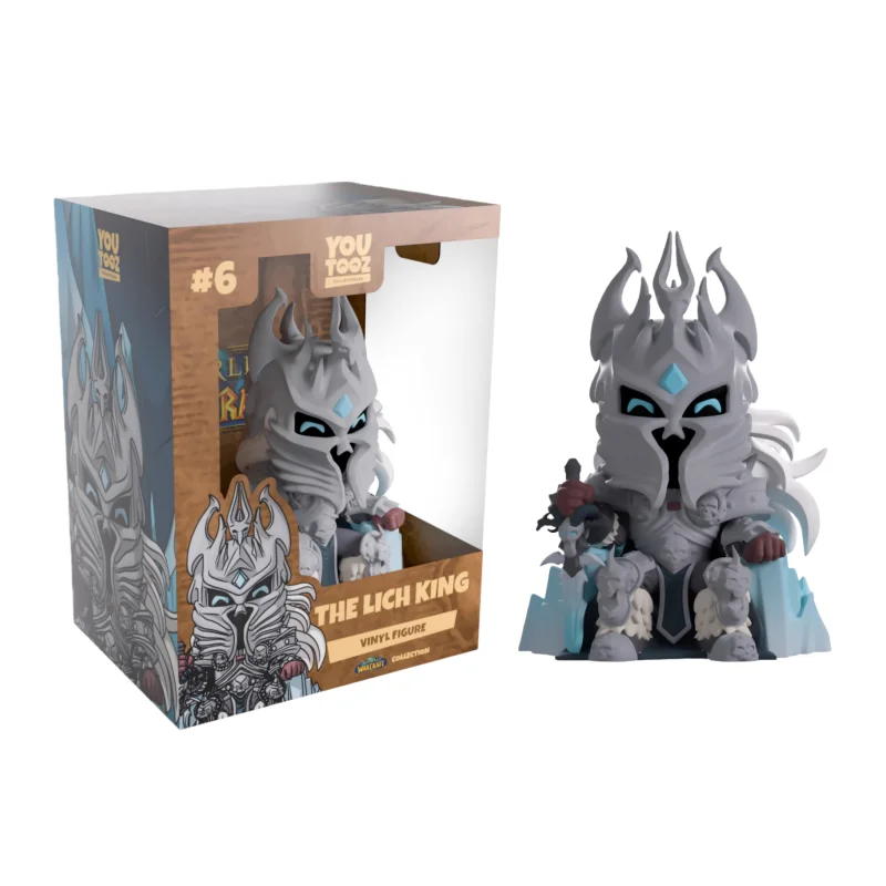 

Original Youtooz Warcraft Model Doll Lich King Model Creative Games Peripheral Wow Best Gift Manual For Fans