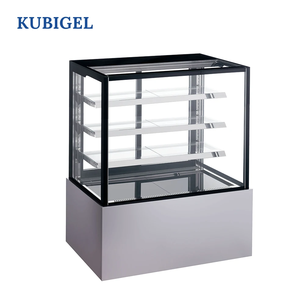 

New Style 4-Layer Bread & Sweets Display Cabinet with Air Cooling Chiller for Cakes