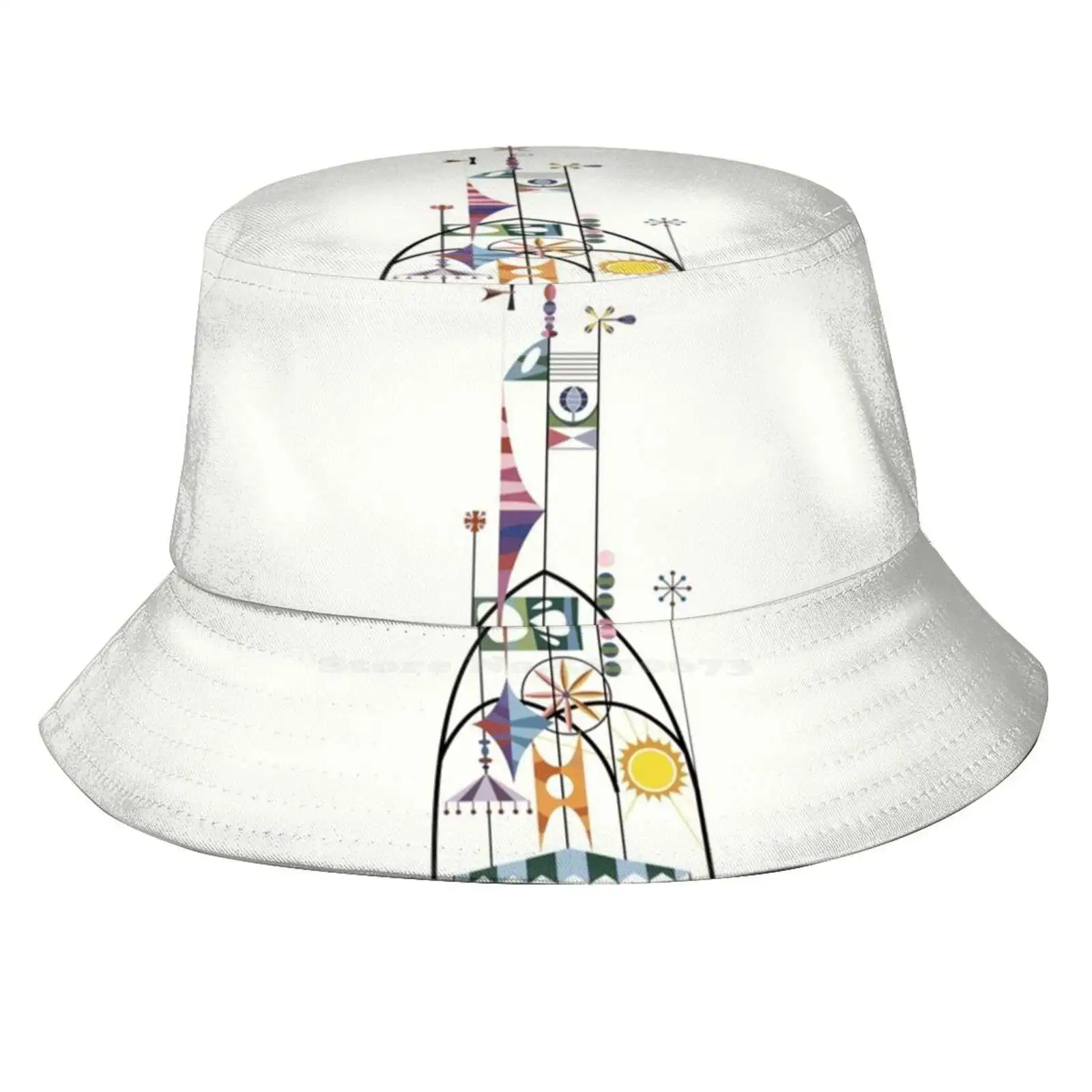 Tower Of The Four Winds Sun Cap Fisherman Hat Bucket Hats Tower Of The Four Winds New York Worlds Fair 1964 Walt Its A Small