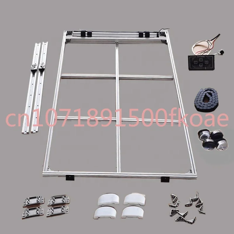 

High Quality RV Caravan Electric Lift Bed Adjustable Intelligence Bed Motorhome Aluminum Profile Lifting Bed