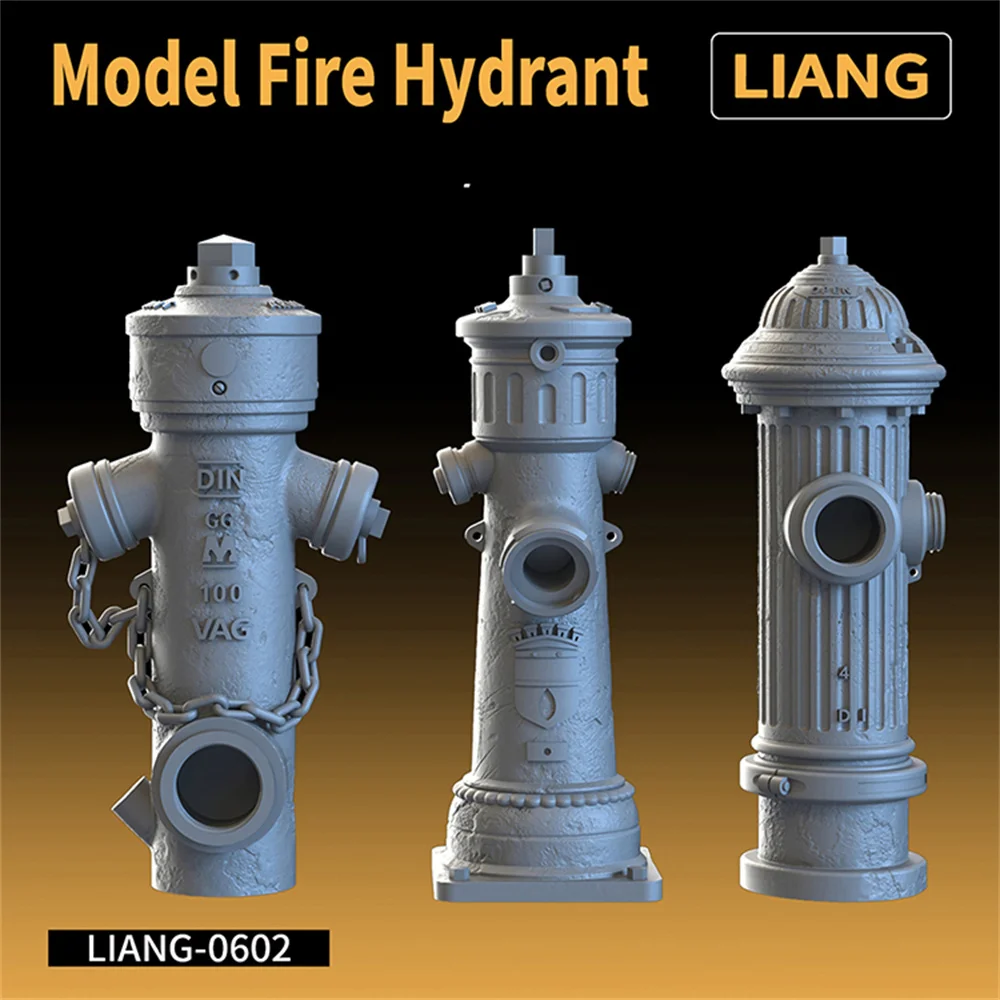 

For LIANG-0602 Model Scene Accessories Fire Hydrant 1/35 Scale for Hobby DIY Model Fire Hydrant