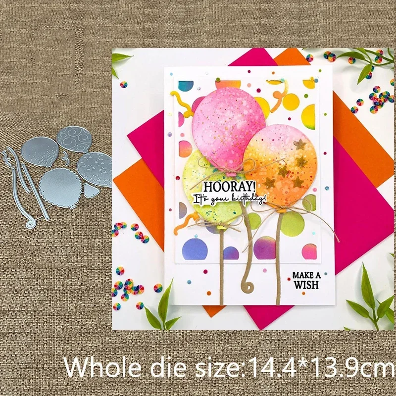 

New Design Craft Metal stencil mold Cutting Die Hooray, It's Your Birthday! scrapbook die cut Album Paper Card Craft Embossing