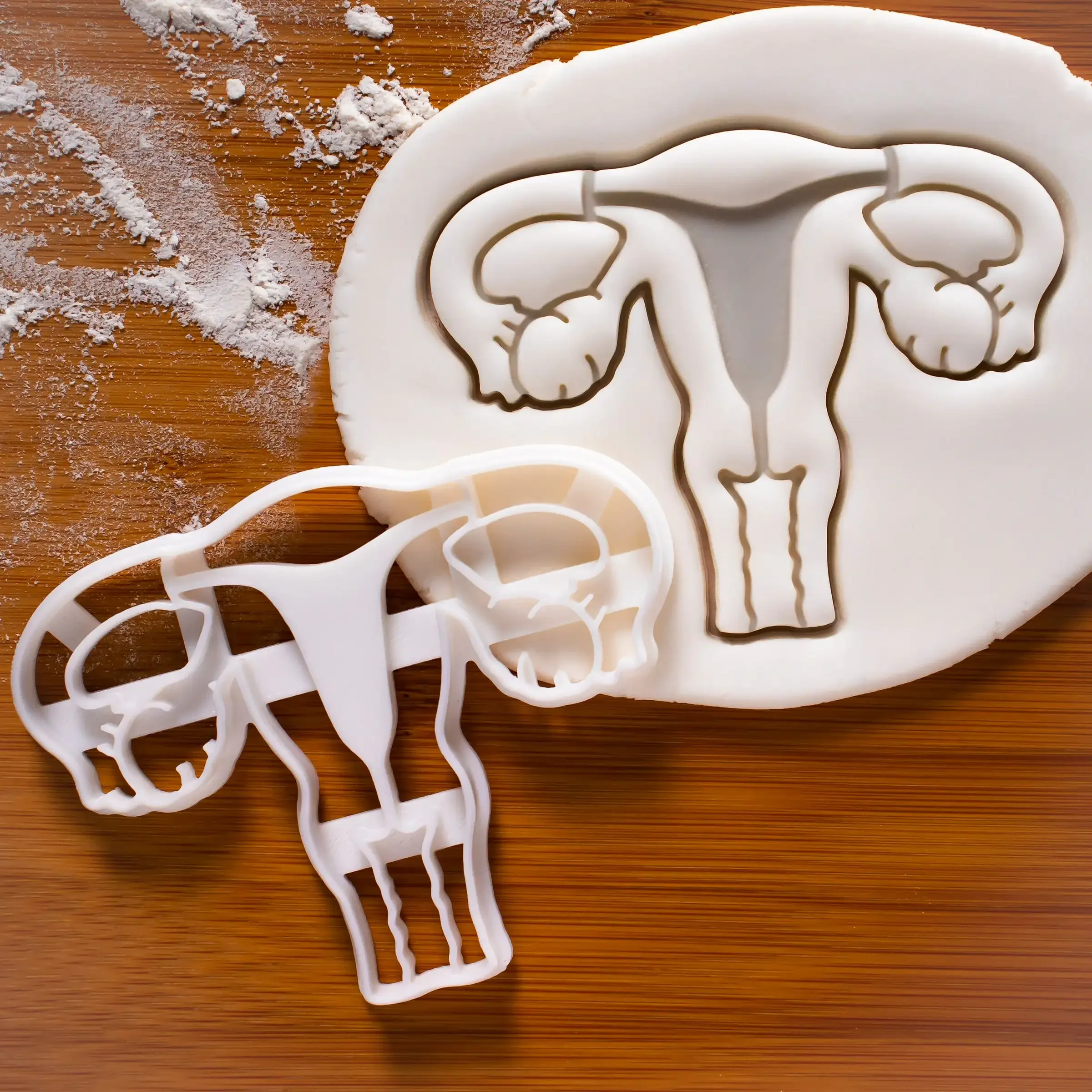 Adult Sexy Uterus Cookie Cutter Fun Biscuit Dick Mold Fondant Cake Decoration Moulds Kitchen DIY Baking Party Tools