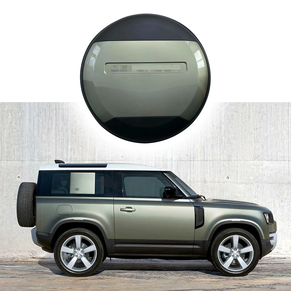 Pangea Green Series Spare Tire Cover fits for Land Rover Defender 110 90 130 2020-2024 ABS Spare Tyre Wheel Cover Protector