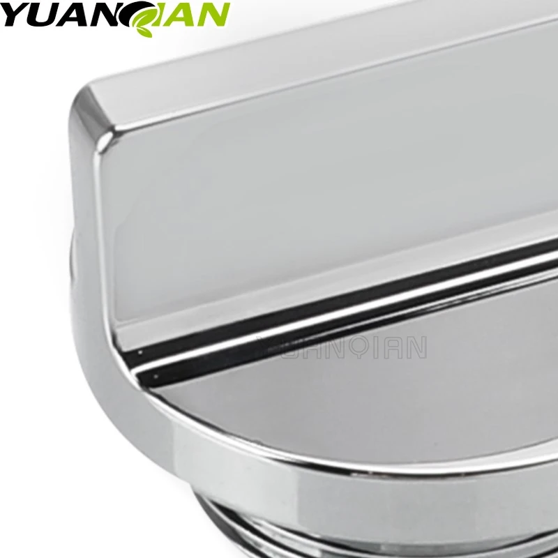 دراجة نارية لكاواساكي نينجا ZX-14R 2012-2013-2014-2015-2016-2017-2018-2019 كروم البليت زيت الحشو غطاء النفط المسمار الملحقات