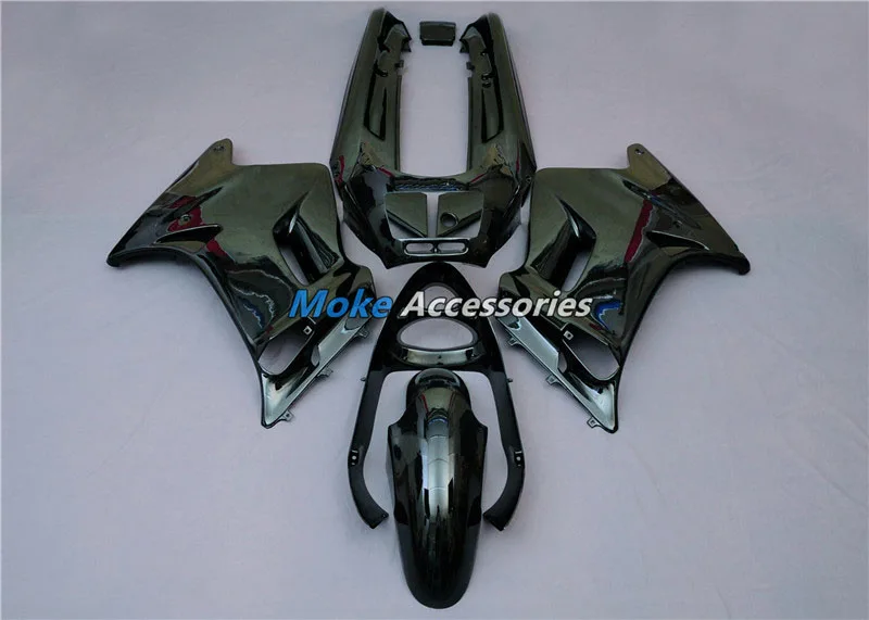 

Moke moto Motorcycle Fairings Kit Fit for ZZR250 1996 1997 1998 1999 2000 2001 2002-2007 Bodywork set ABS Black New