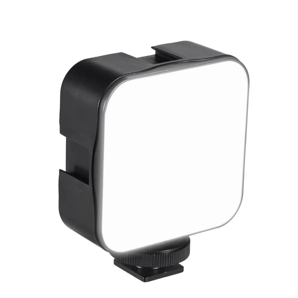 Luz de relleno regulable con carga USB, lámpara de fotografía con montaje en zapata, Mini lámpara de Flash portátil para cámara Canon/Nikon/Sony