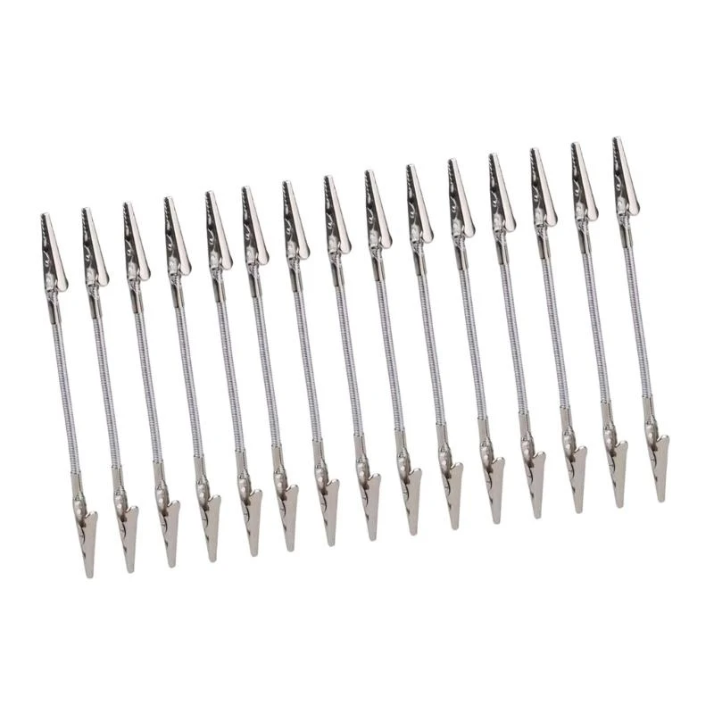 

15Pcs Flexible Double Head Incenses Holder Clip For Insect Coils Easy Storage Travel Essential Incenses high quality