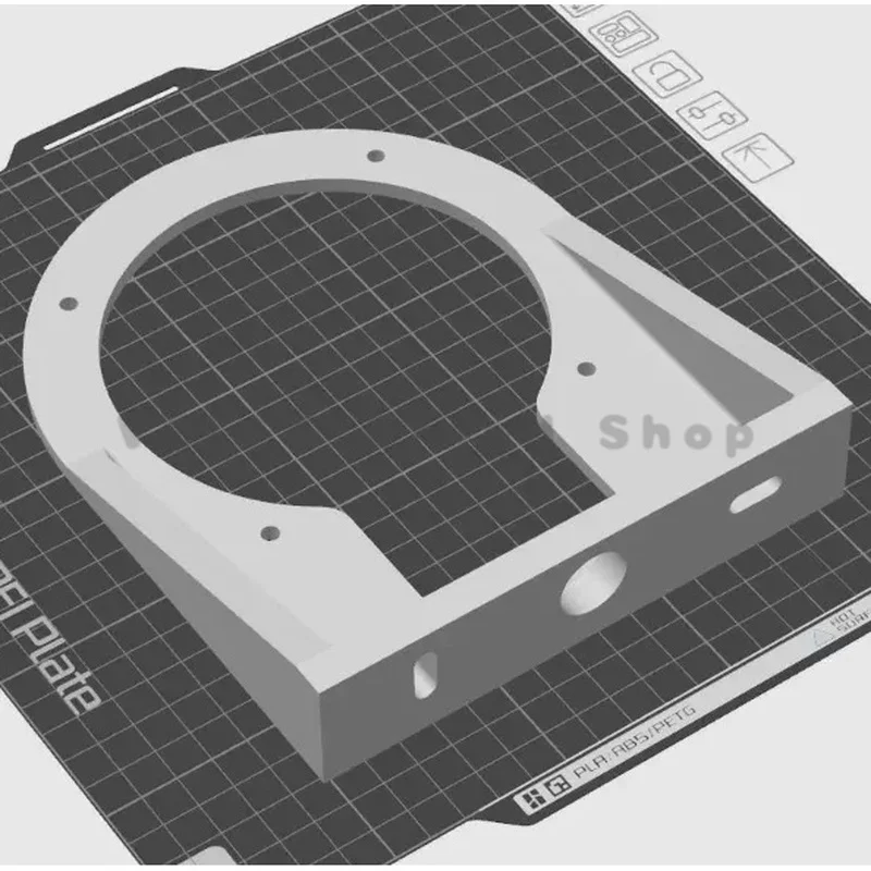 WYORESY for UniFi U6LR/Enterprise/UAPACHD Advanced Airflow Bracket Fast Heat Release Cuts Inner Chip Temperature Optimizes Home