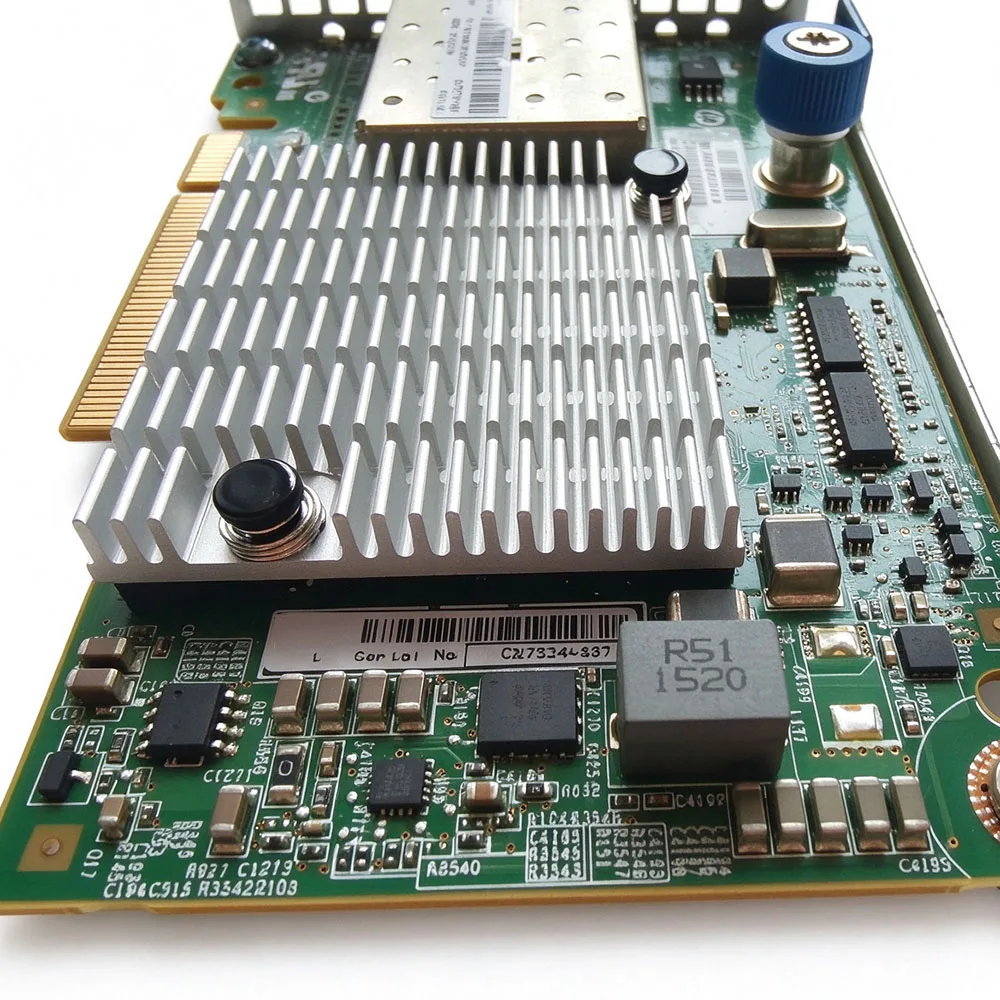 649869-001 647581-B21 647579-001 For Gen8 530FLR 530FLR-SFP Dual Port 10Gbps Ethernet Adapter Flex Daughter Card board Original 3