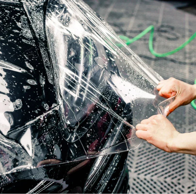 

HPM8 Auto 7.5mil bulk Car polyurethane clothing Self Healing Sticker Transparent PPF Paint Protection wrapping car film
