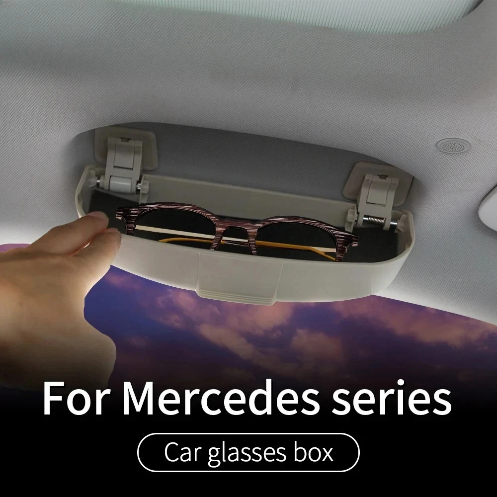 

Glasses box for Mercedes gle w166 x166 w167 x167 w176 w177 w117 w118 w205 w206 w 212 w213 w223 x156 x157 x247 x253 accessories
