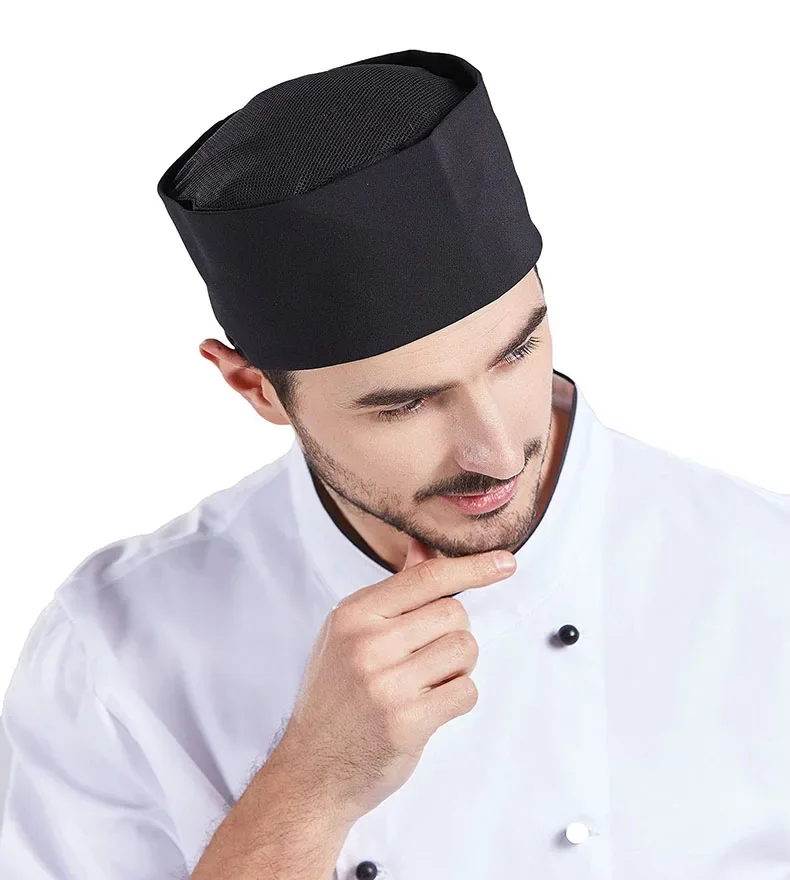 Kochmütze Aus Weichem Polyester – Verstellbar, Atmungsaktiv Für Restaurants, Catering & Co.