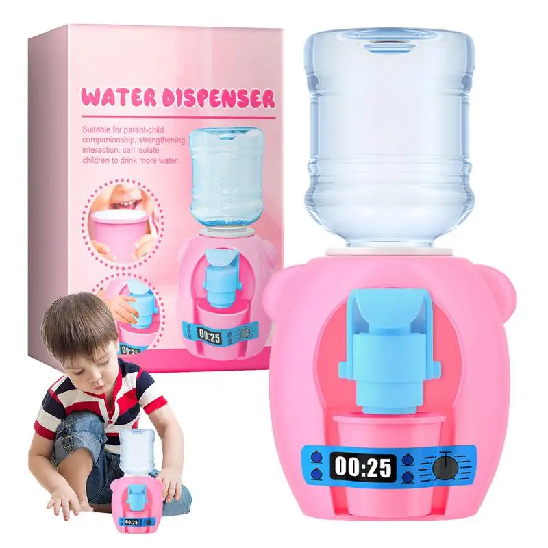 Distributore d'acqua per bambini Distributore d'acqua Giocattolo Piccolo distributore di bevande Giocattolo Fontana potabile Simulazione Giocattoli da cucina per ragazzi Ragazze Regalo