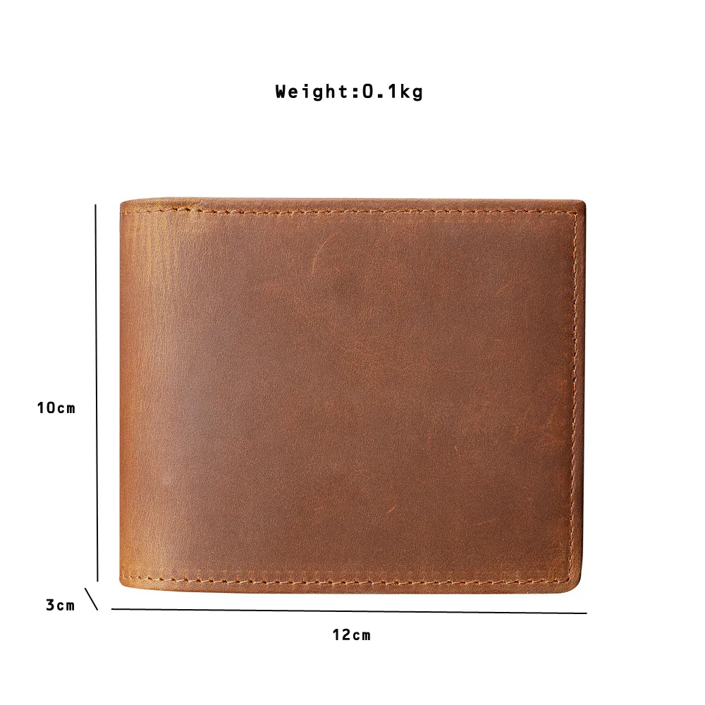 Rfid Business Card Holder High Quality Fashion Wallets Coin Pocket Male Bag for Men Business ID Credit Card Holder Protection