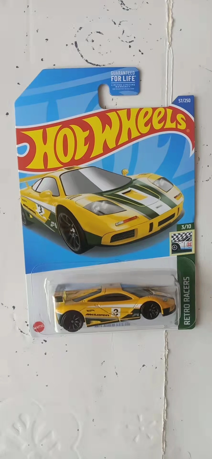 HOT WHEELS 1:64 McLaren f1 limited collection of die cast alloy trolley model ornaments