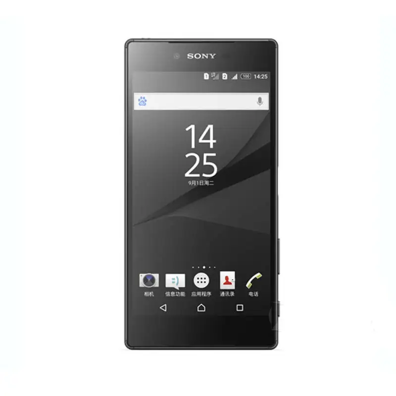 Sony Xperia Z5 Premium 4g Smartphone CPU Snapdagon 810 Screen 5.5-Inches 23MP Camera 3430mAh Battery Used Phone