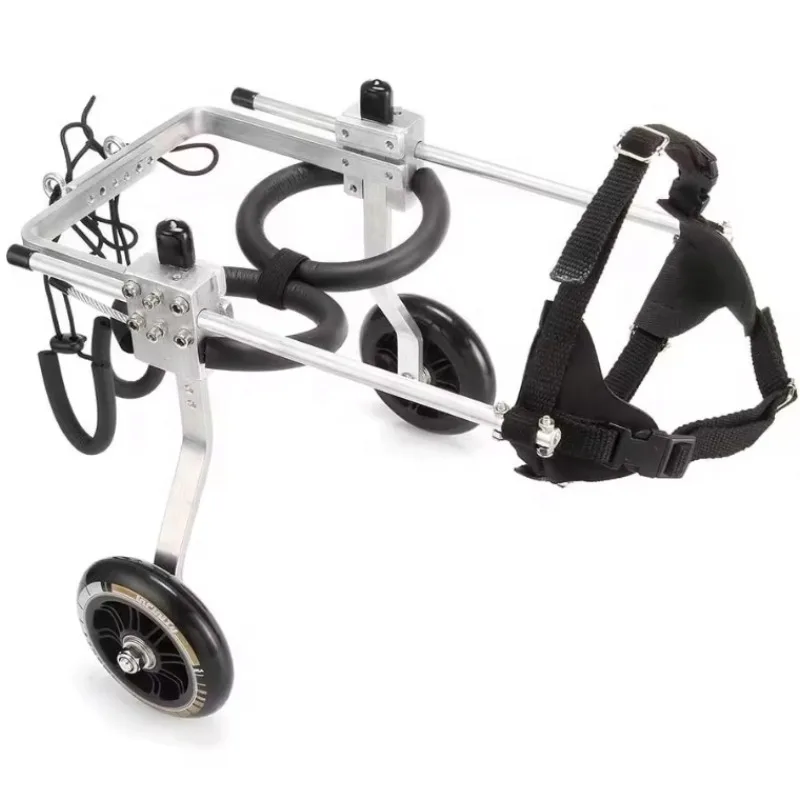

Lightweight Aluminum Alloy Dog Wheelchair Adjustable for Disabled Hind Legs Walking for Back Legs