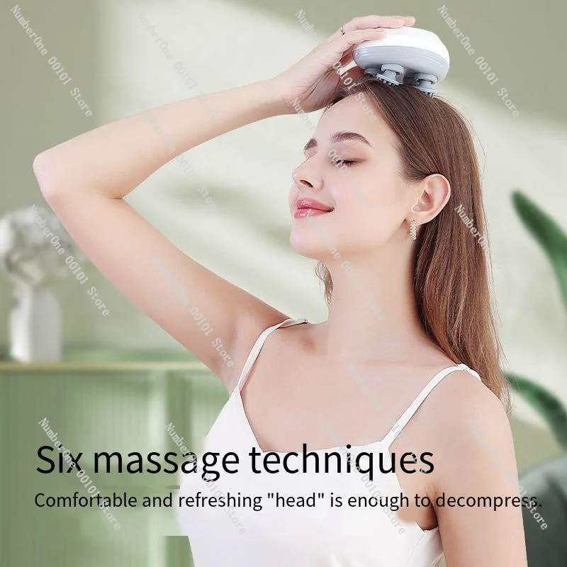 Mini Head Massager Electric Vibration Massager Scalp Massage Hand Scalp Kneading