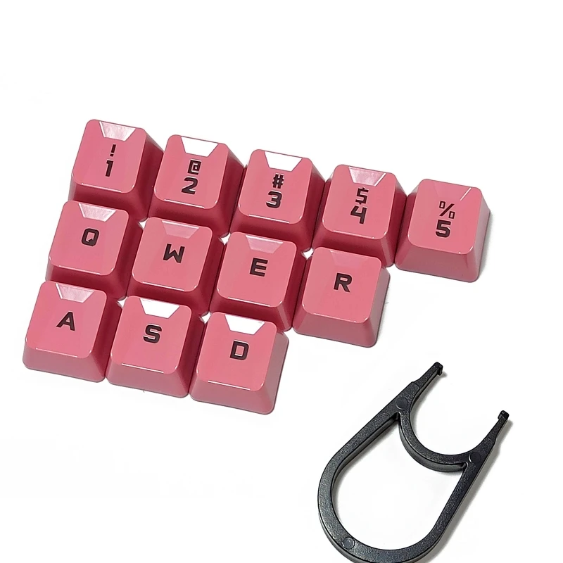 أغطية مفاتيح ميكانيكية للوحة المفاتيح مضادة للانزلاق ووعرة لمفاتيح G413 G910 G810 G310 G613 K840 G910 Romer-G الخلفية