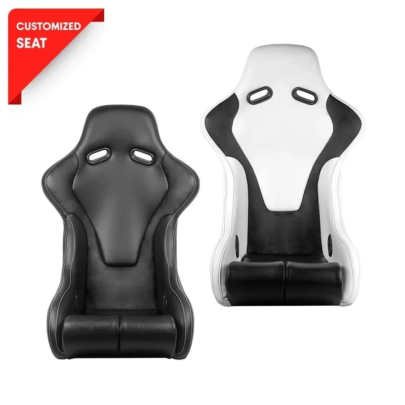 High Quality Carbon Fiber PU Racing Car Seat Interior Modification Accessory