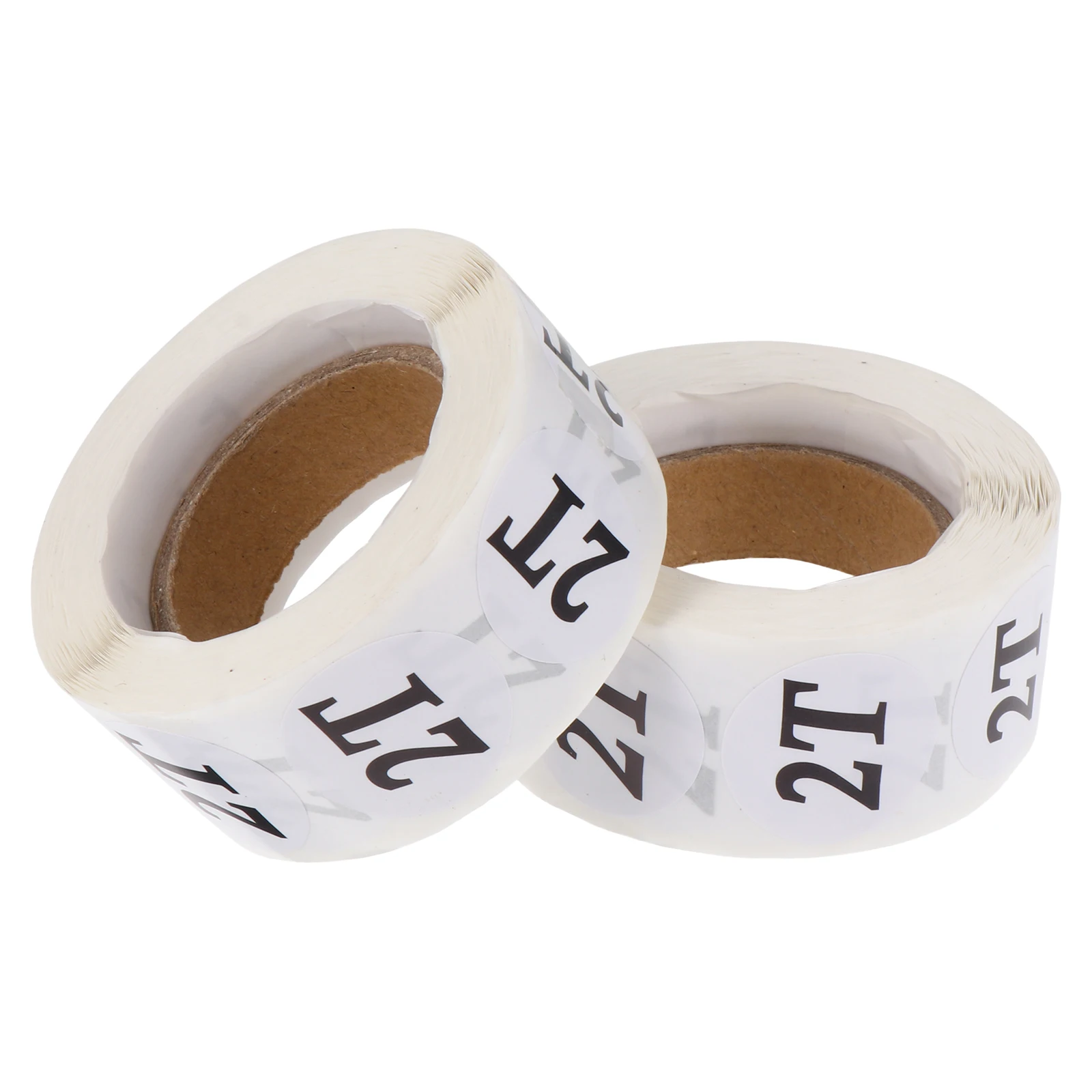 

2 Roll Baby Clothing Size Sticker Label Premium Multi-Functional Practical Size Stickers Ideal for Toddler Retail