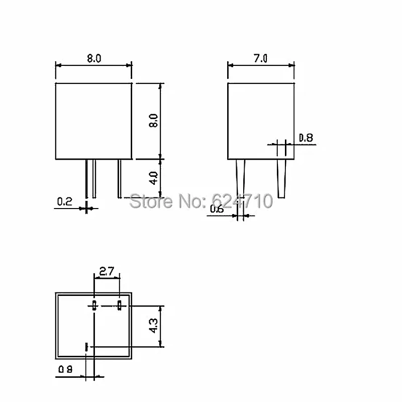 10pcs/lot New and original LT455HTU LT455HU 455K 455H 1+2 DIP-3 Ceramic filter for communication signal relay