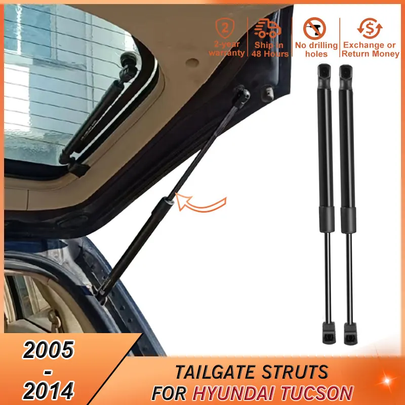 2005-2014 Tailgate Support Shock Absorber for Hyundai Tucson 2005 2006 2007 2008 2009 2012 Accessories Gas Damper Lift Strut Bar