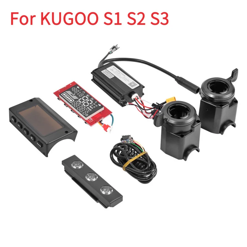 

Комплект приборной панели контроллера материнской платы, 8-дюймовые аксессуары для электрического скутера, металлическая панель для KUGOO S1 S2 S3, панель управления дисплеем