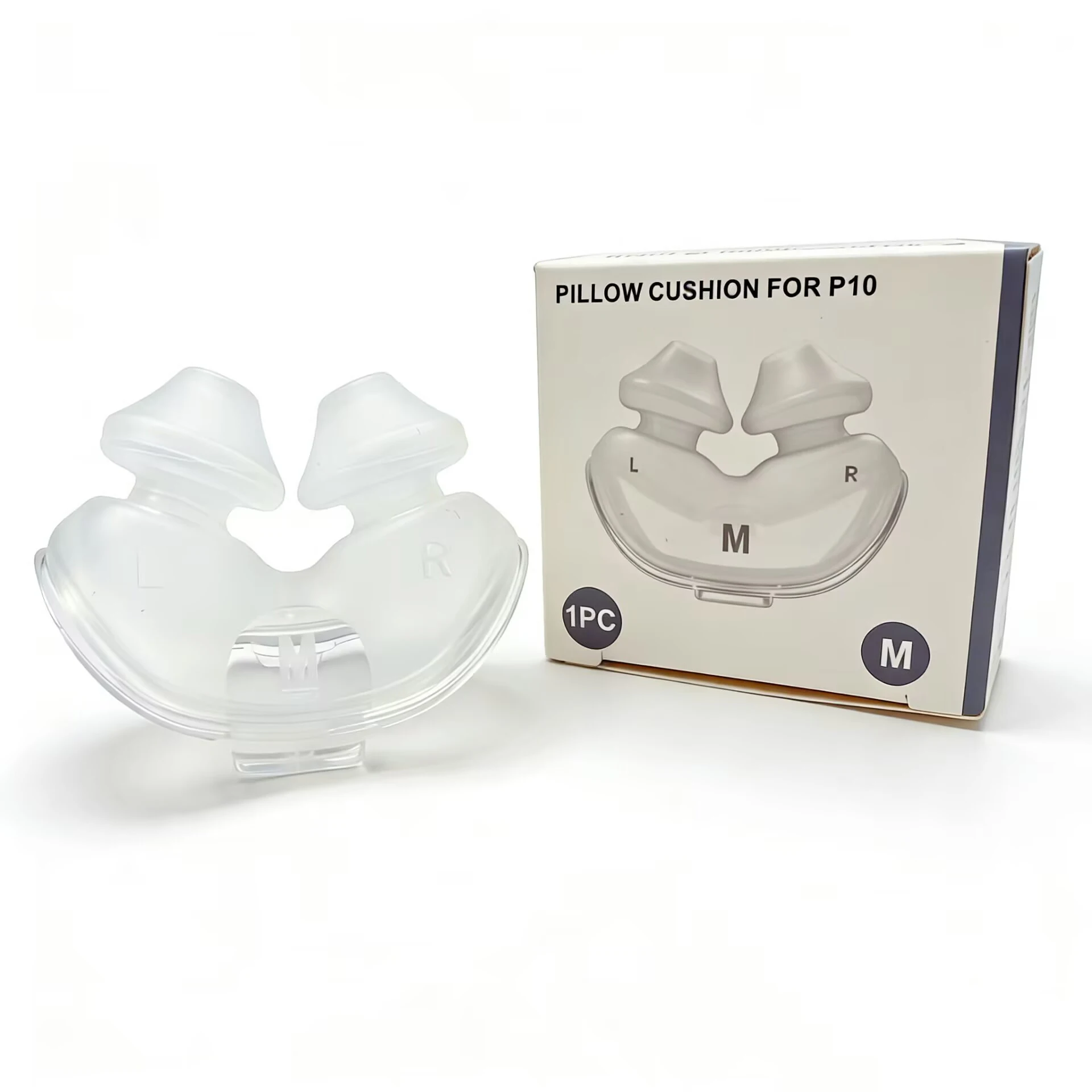 P10 Nasal Pillow is suitable for ResMed AirFit P10 nasal pillow replacement pad silicone soft cushion CPAP mask. - view 2