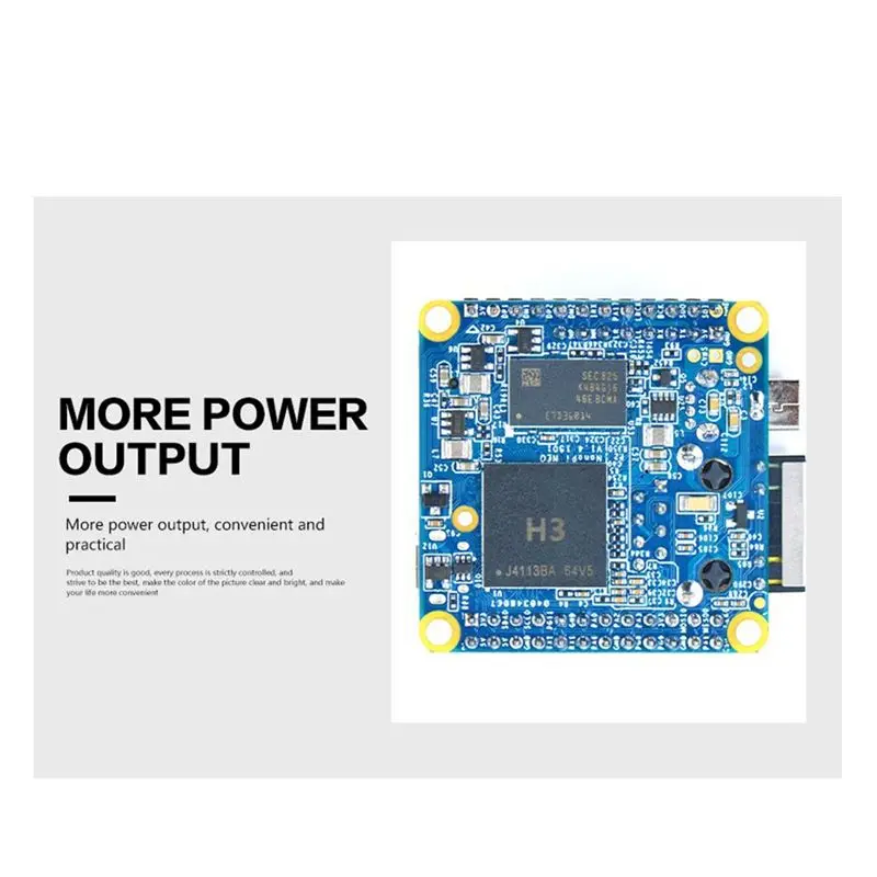 (ABGQ) For NanoPi NEO Development Board+Heat Sink+Metal Case Kit Allwinner H3 Quad Core 256MB RAM Openwrt/LEDE Complete Machine