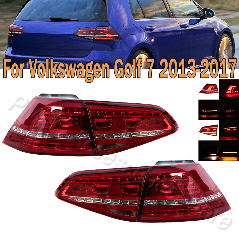 

Car Tail Light Assembly Taillamp Reversing Light Brake Lamp Turn Signal Light Fog Lamp For Volkswagen VW Golf 7 2013 2014-2017