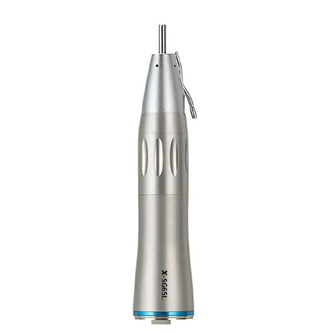 Push Button 1:5 Dental Contra Angle Handpiece Increase Speed Handpiece Mini Head Ti Max X95L Inner Water Spray Red Ring