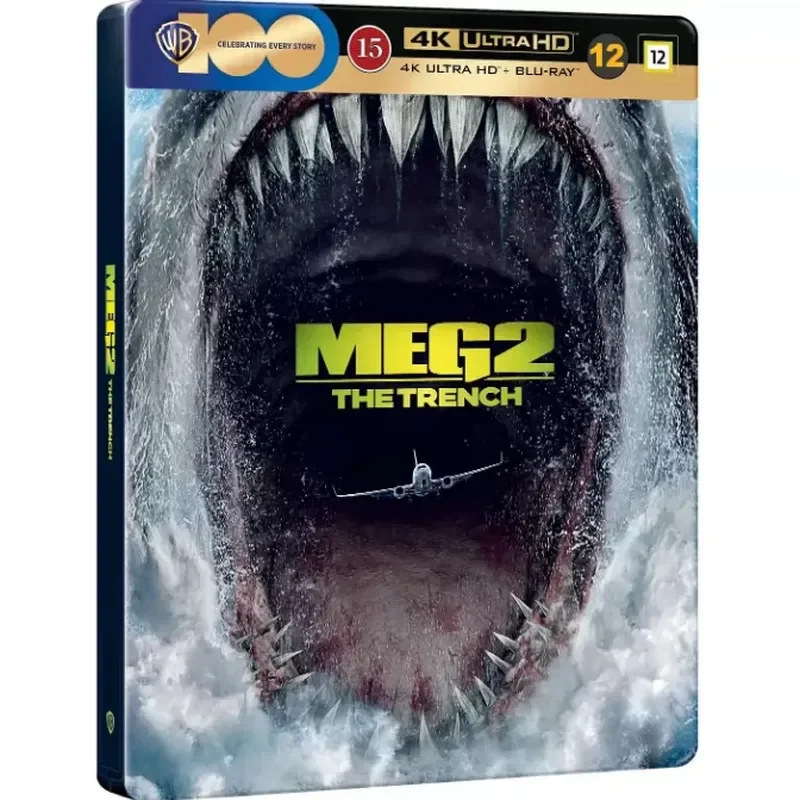 4K-UHD Megalodon 2: The Abyss (2023) Dolby Vision, Blu-ray movie, Blu-ray disc
