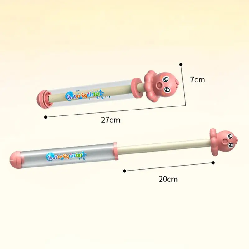 Pistolas de água com efeito de fogos de artifício, brinquedos de imersão de água de longo alcance para piscina, festa de praia, crianças, jogos aquáticos de verão ao ar livre, brinquedos de banho