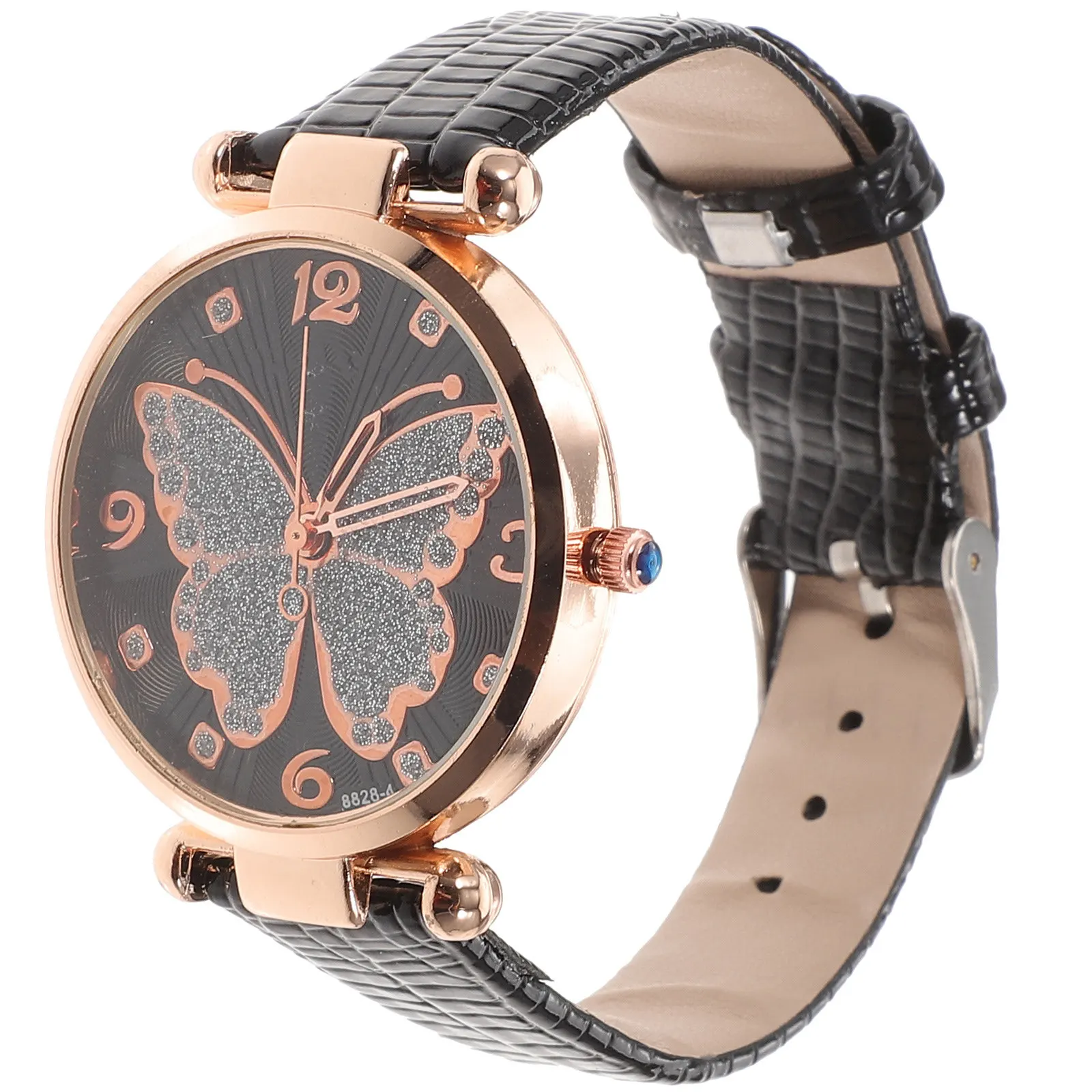 Glitter Powder Women Wrist Watch Fashion Simple Elegant Lightweight Watch for School Office Party Everyday Use