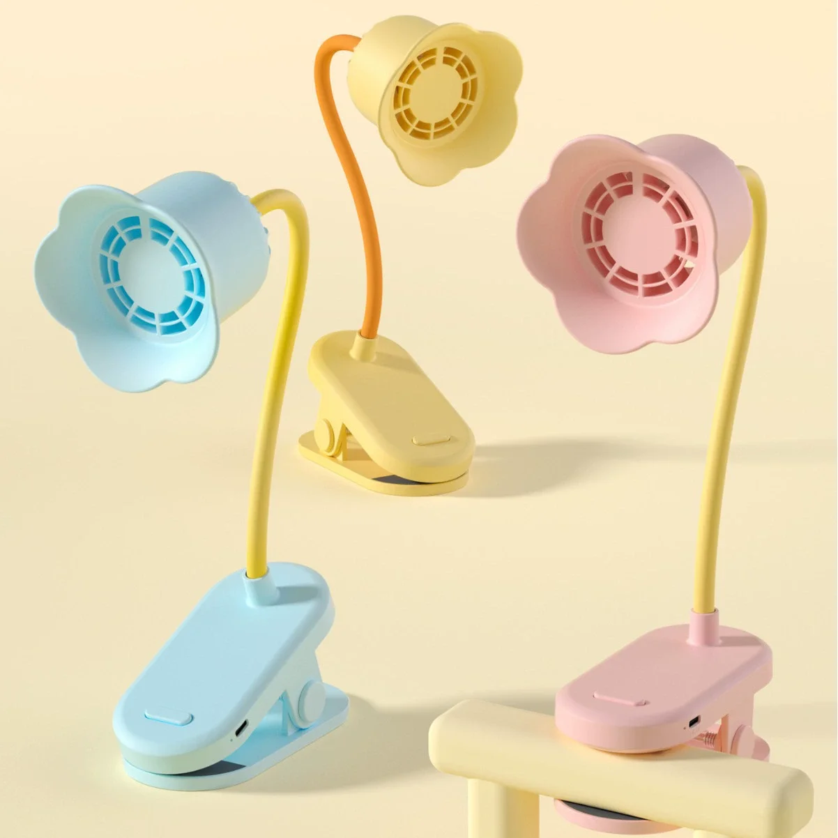

F12-Baby - Friendly Clip Fan: Pure Copper Motor, Stable Bendable Bracket, Airy Comfort
