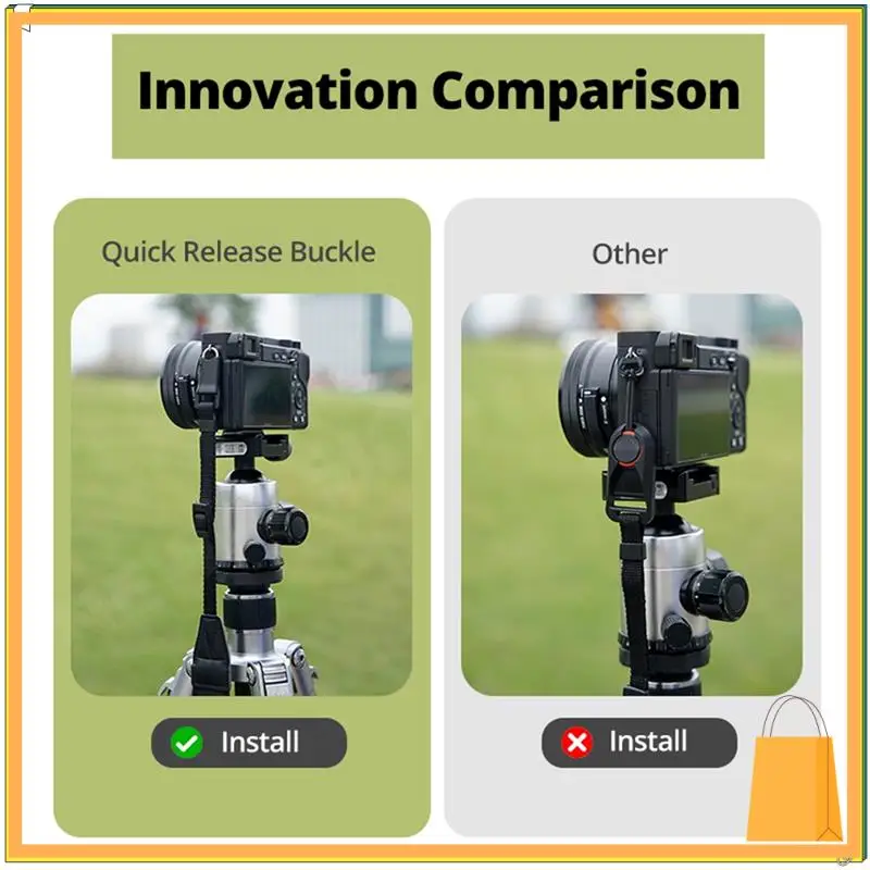 L52A-Плечевой ремень для камеры, быстроразъемная пряжка, встроенный разъем третьего поколения, быстроразъемная хвостовая пряжка