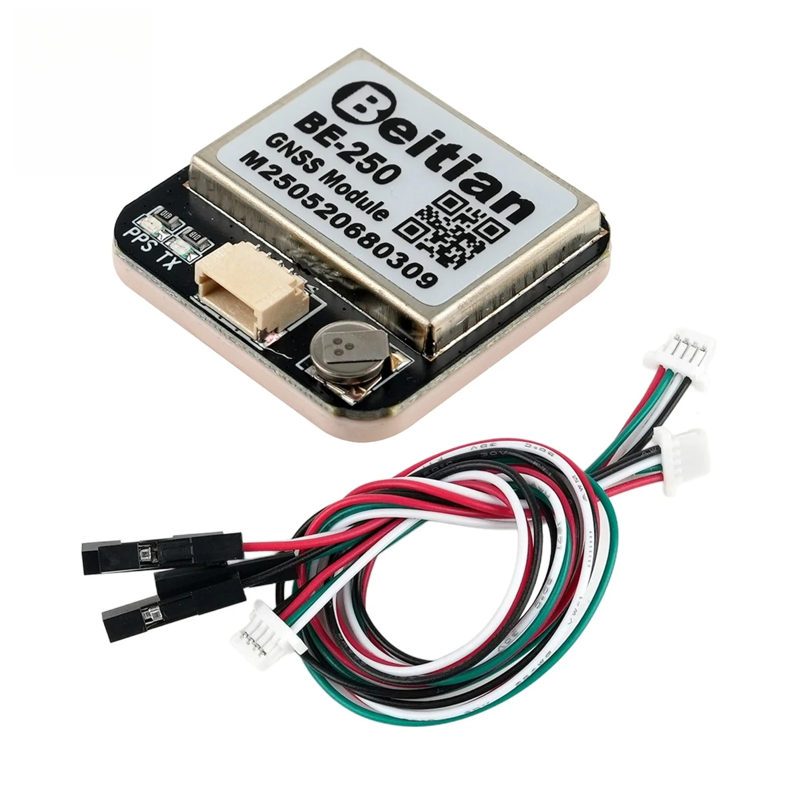 Beitian BE-250 GPS Module M-10050 Chip TTL Level 5.0V GPS+GALILEO Multi-GNSS Receiver Ultra-Low Power High Precision Positioning