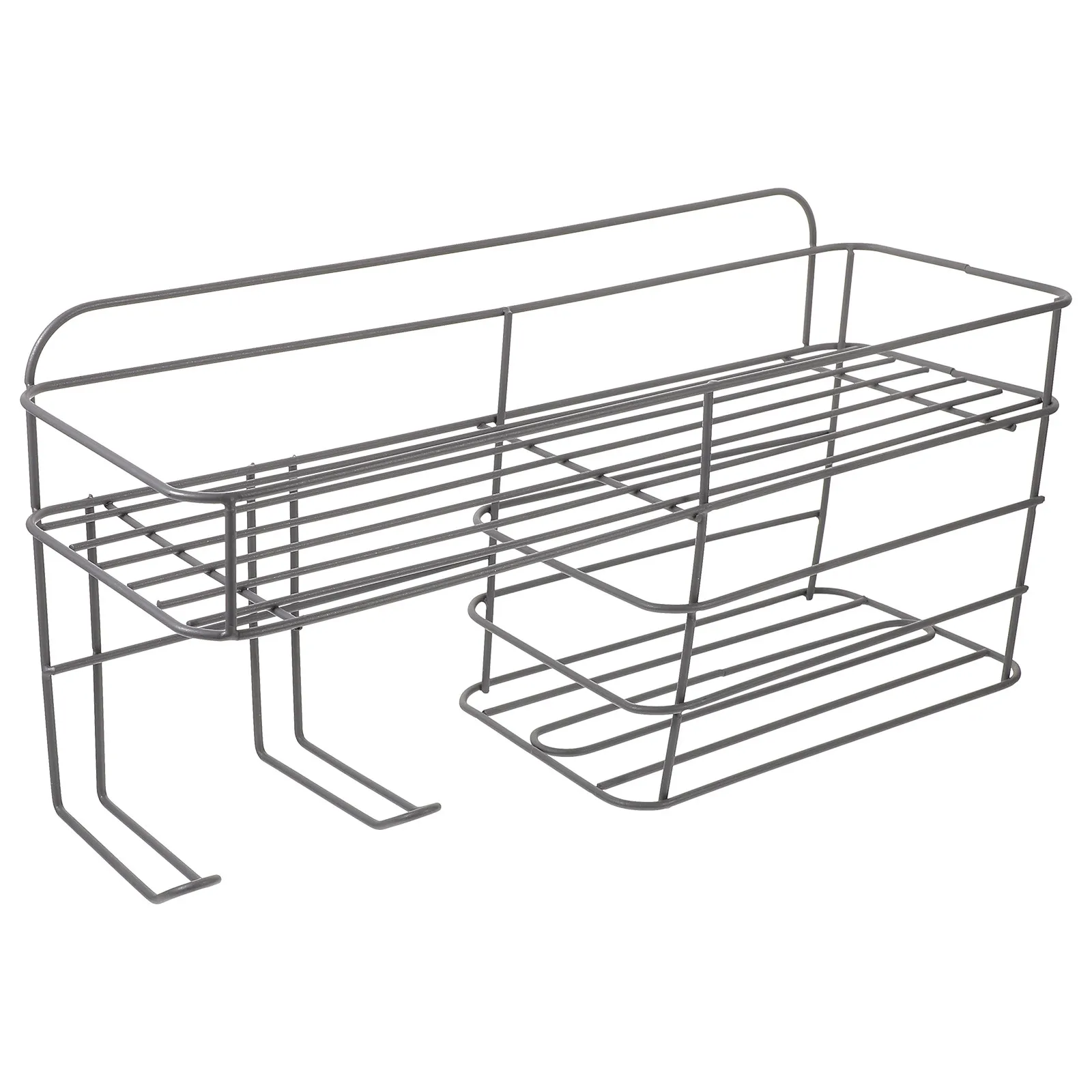 

Hair Dryer Holder Wall Mounted Hair Tool Organizer Carbon Steel Space Saving Hairdryer Organizer for Bathroom Styling Tool