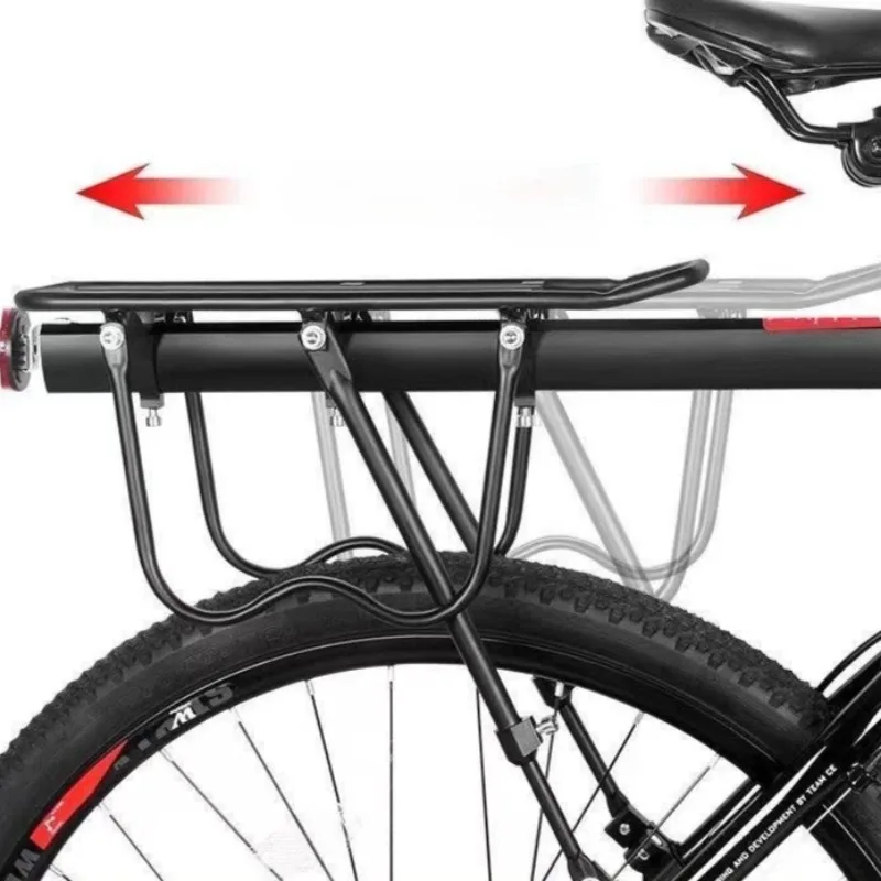 

Aluminum Alloy Mountain Road Bike Rear Rack Quick Disassembly Carry Goods People Bicycle Luggage Carrier Bicycle Accessories