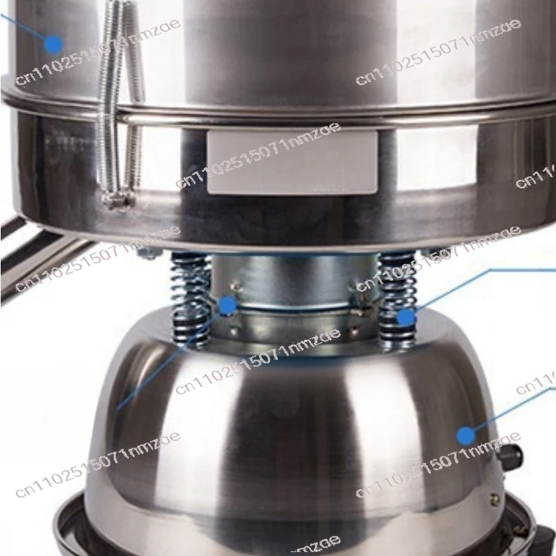 Vibration Screen Vibration Stainless Steel Small Electric Screen Traditional Chinese Medicine Flour Wood Flour Screen Vibration