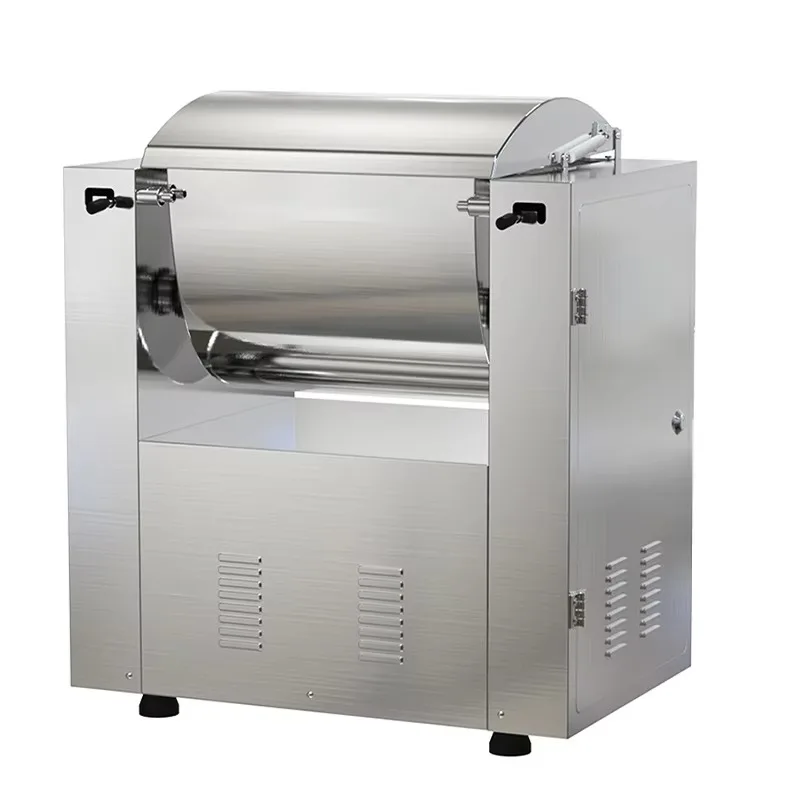 Customized Commercial Fully Automatic High Productivity 3000W Motor Stainless Steel Flour Dough Kneading Machine Spiral
