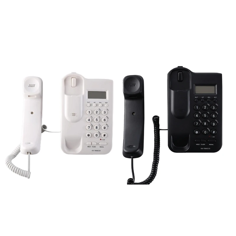 Telephone with Caller Display Fixed Telephone for Home Office Desktop Dropship