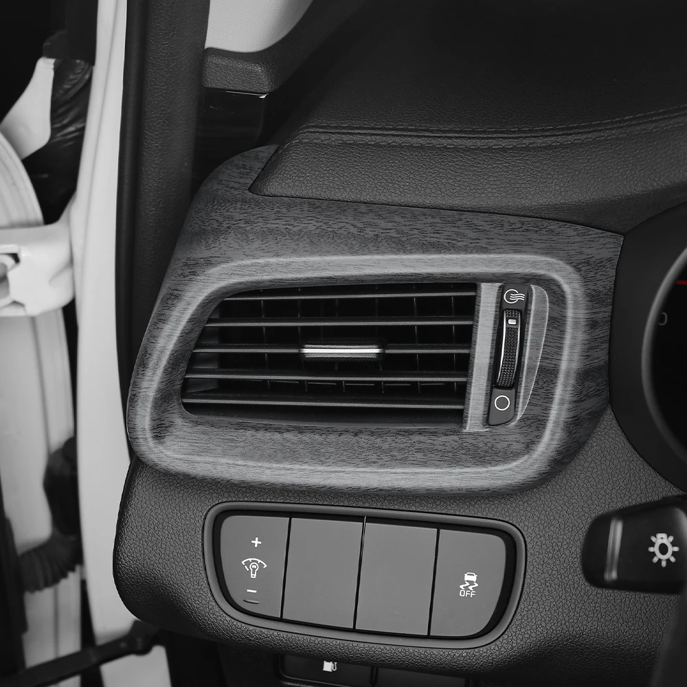 Für Kia Sorento 2014-2020 Carbon-Faser Mittelkonsole Lüftungsabdeckung Instrumententafel-Verkleidung Auto-Innendekor Zubehör LHD – Detail 19