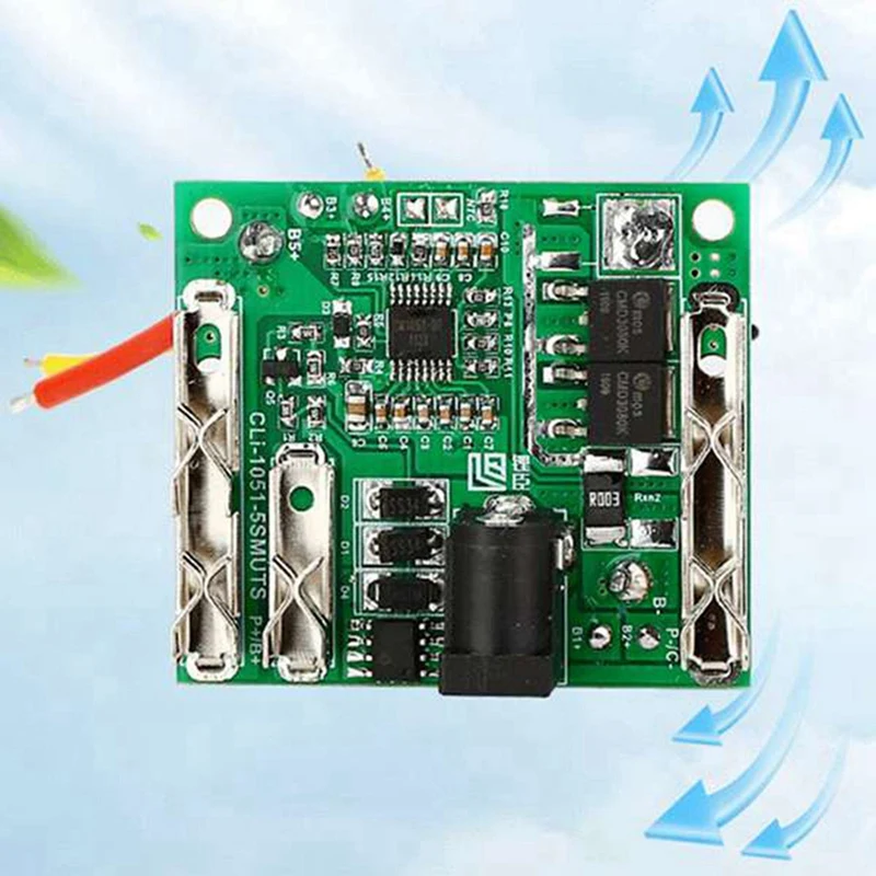 لوحة حماية شحن بطارية ليثيوم أيون BMS PCM ، PCB لحزمة البطاريات ، 5S ، 18 21V ، 20A ، 4 2025