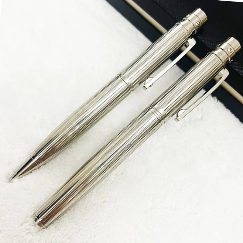 

Роскошная шариковая ручка-роллер с синей резьбой и гладкими канцелярскими принадлежностями для письма с серийным номером