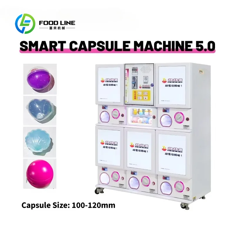 Custom 5-Layer Gachapon Machine Kids Toys Mini Egg Twisting Game Capsule Vending Japanese Gacha 1 Year Warranty English