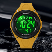 Fashion Outdoor Sports Watches Multifunction Alarm Calender Clock 5Bar Waterproof Digital Watch