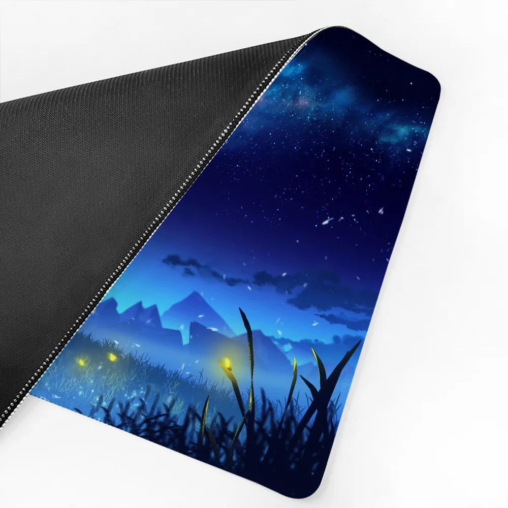 Imagem -06 - Mona Genshin Impact Grande Gaming Mousepad Lockedge Mousepad Tapete de Mesa Tapete para Computador Teclado Mesa